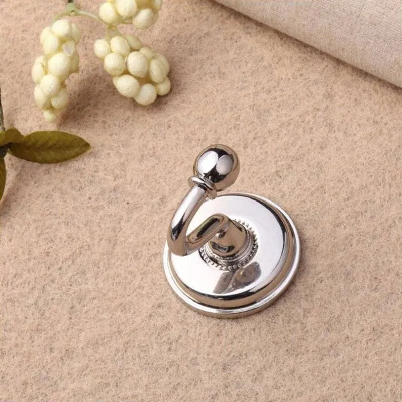 1 Pair European Iron Curtain Hooks Curtain Tieback Wall Hook Holdback for Bedroom Dormitory Curtain Decoration