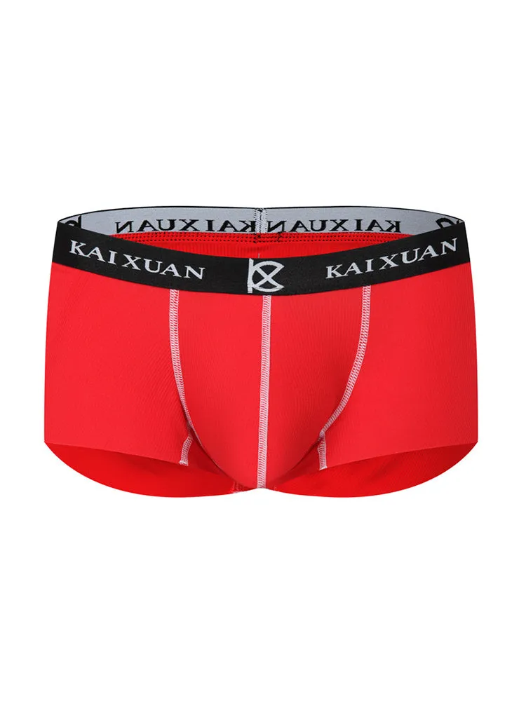 2 Pack Men's Modal Simple Skin-Friendly Trunks