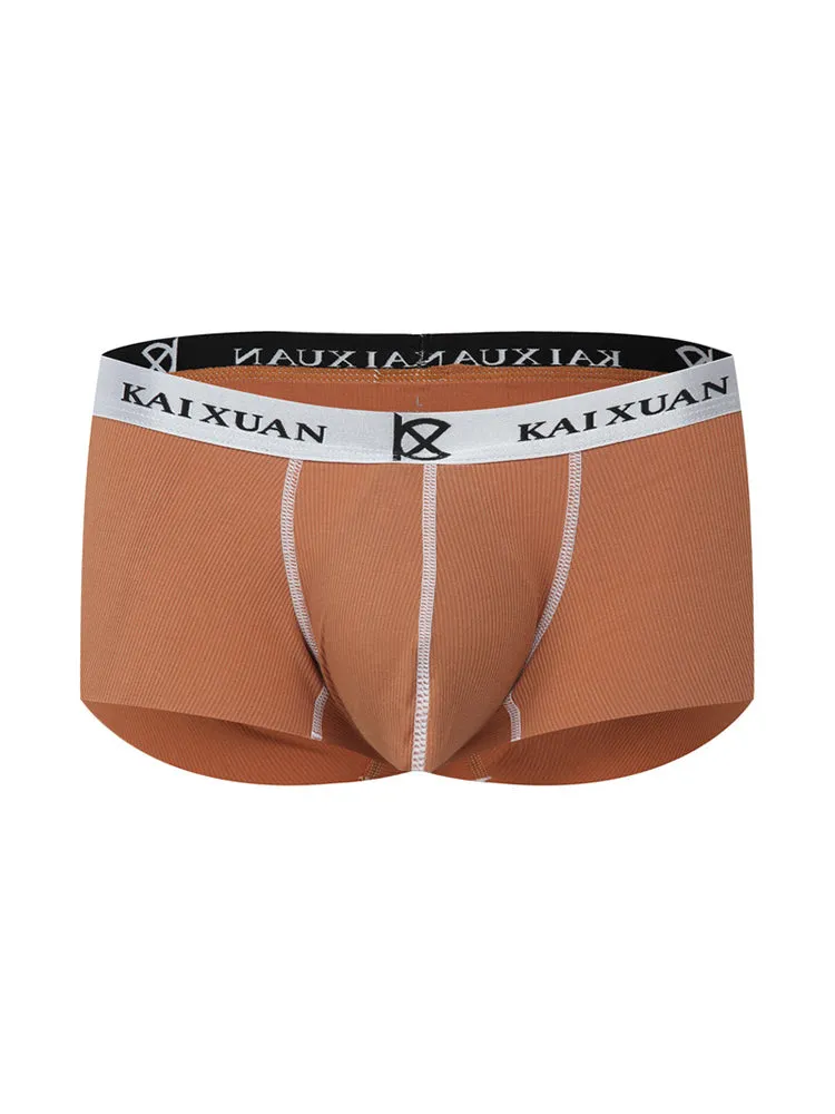 2 Pack Men's Modal Simple Skin-Friendly Trunks