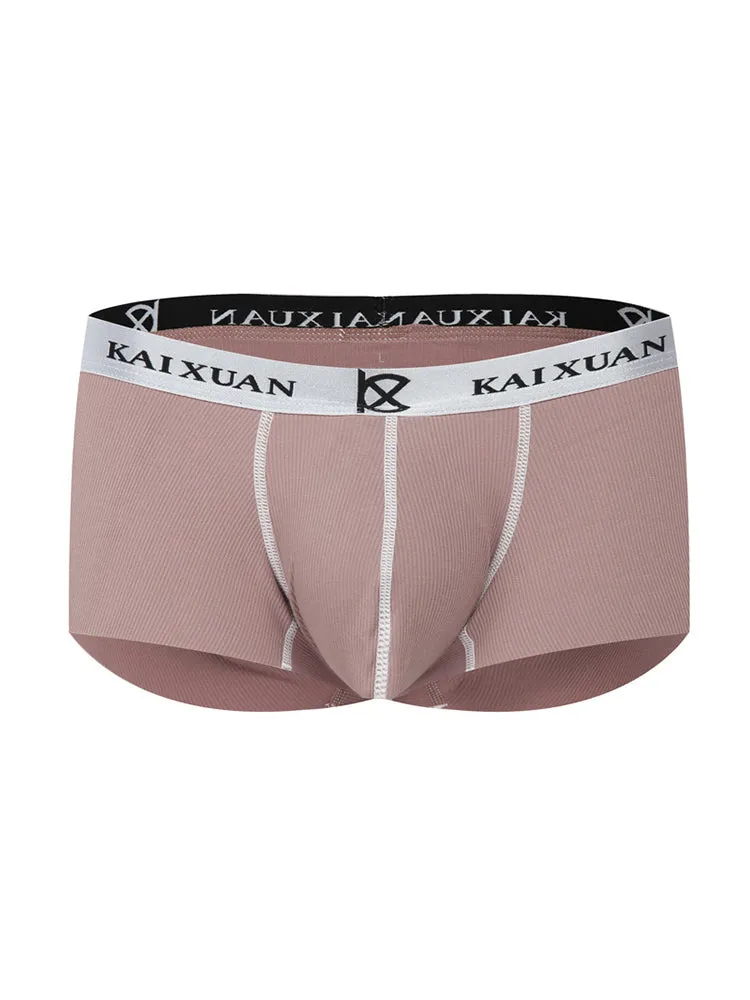 2 Pack Men's Modal Simple Skin-Friendly Trunks