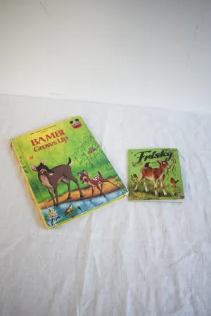 Bambi Grows Up   Frisky childrens book bundle
