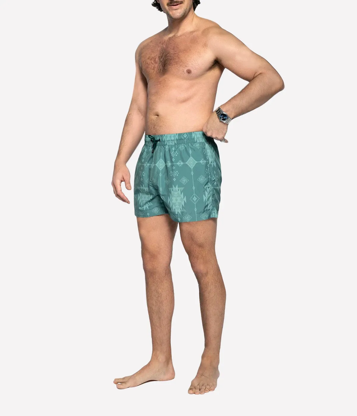 Chico Swim Short in Green