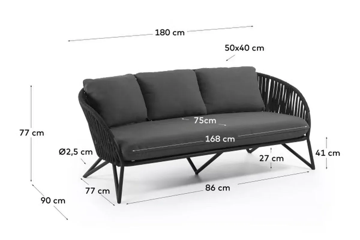 Como Branzie 3 Seater Sofa