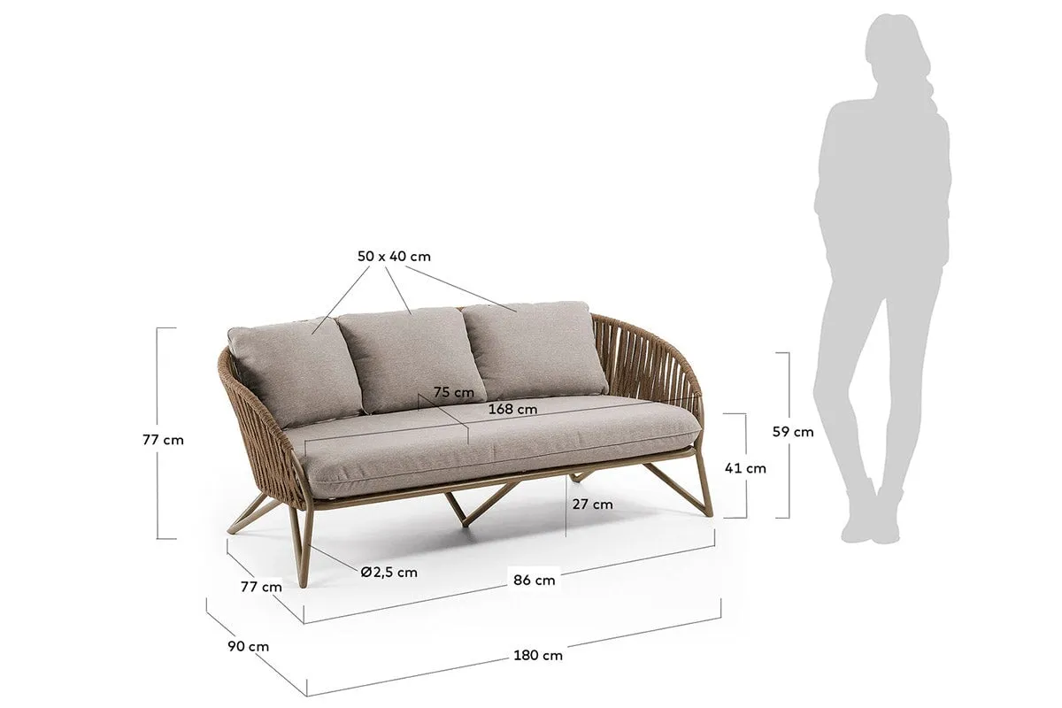 Como Branzie 3 Seater Sofa