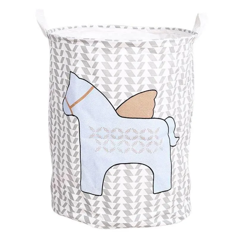 Foldable Canvas Laundry Basket