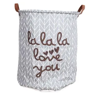 Foldable Canvas Laundry Basket