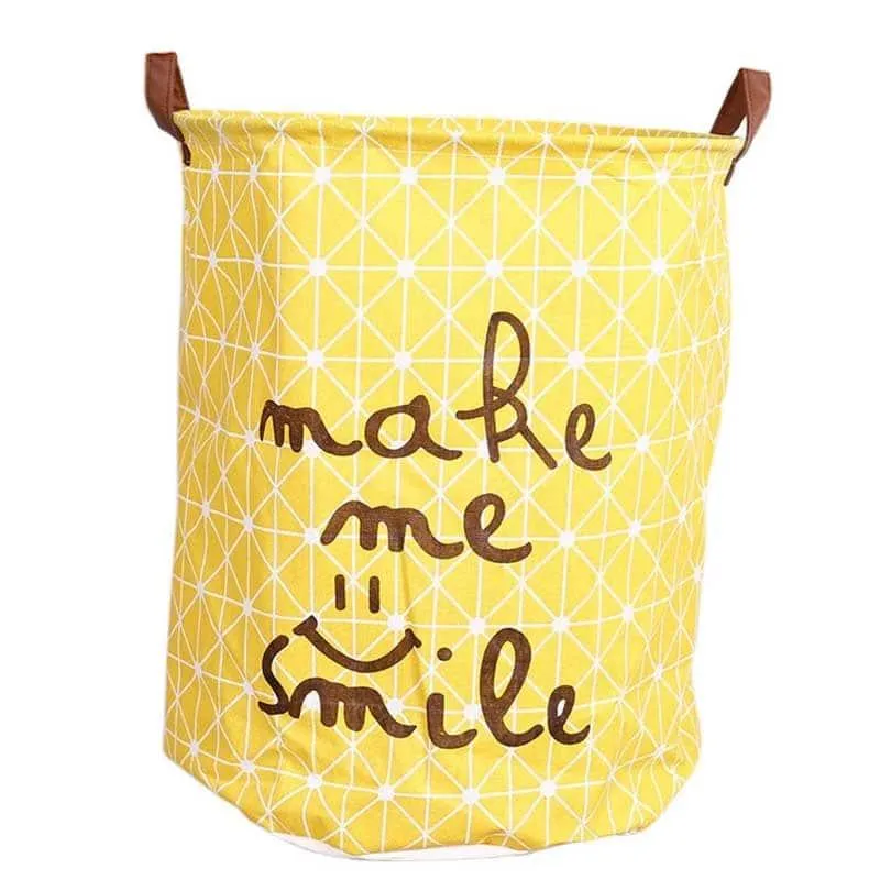 Foldable Canvas Laundry Basket