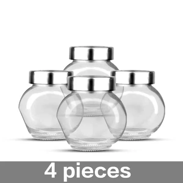 Glass Food Storage Jar