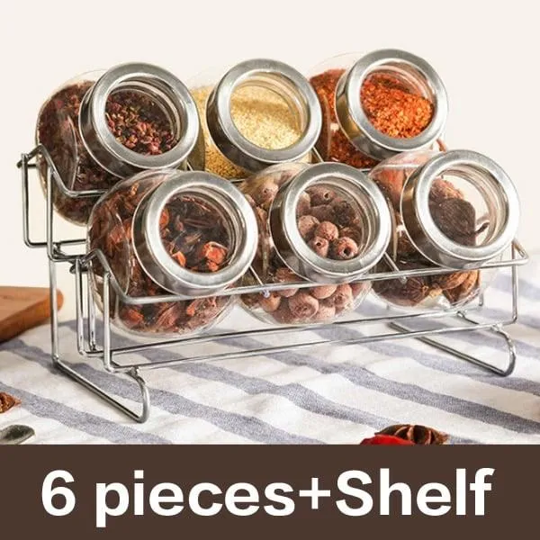 Glass Food Storage Jar
