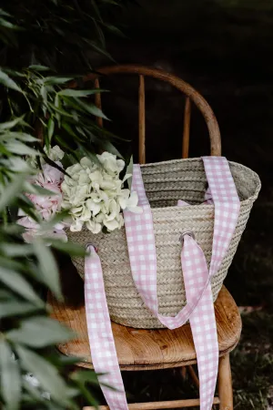 Goodman Market Basket | Rose Quartz Check