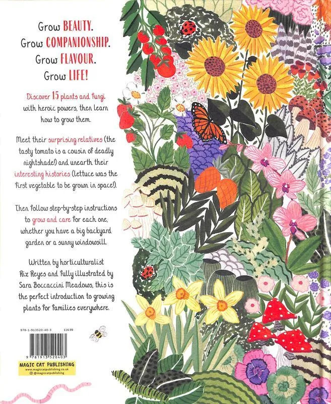 Grow by Rizanino Reyes and illustrated by Sara Boccaccini Meadows
