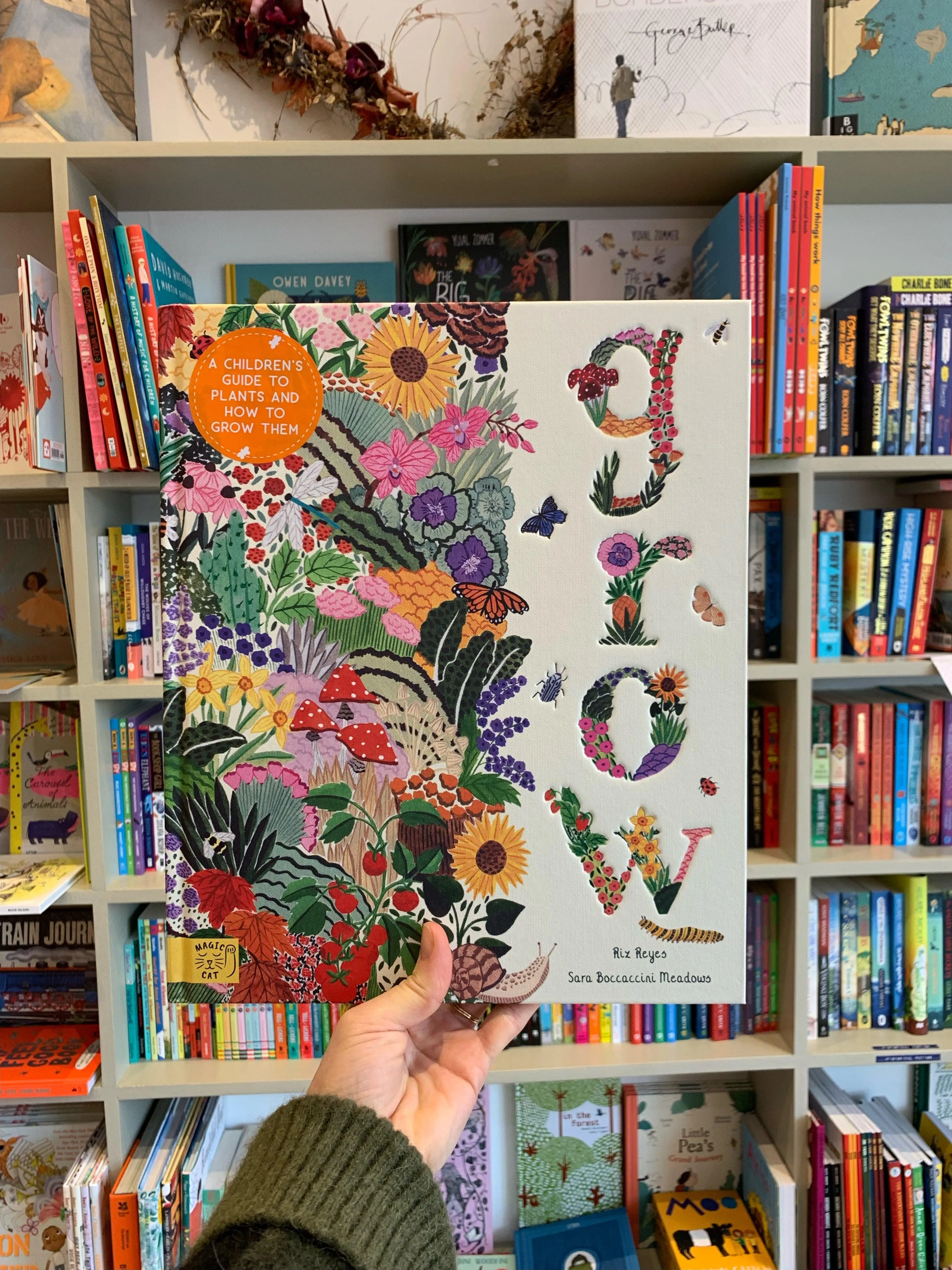Grow by Rizanino Reyes and illustrated by Sara Boccaccini Meadows