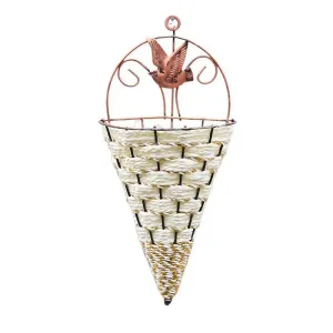 Hearthside Wall Cone Basket