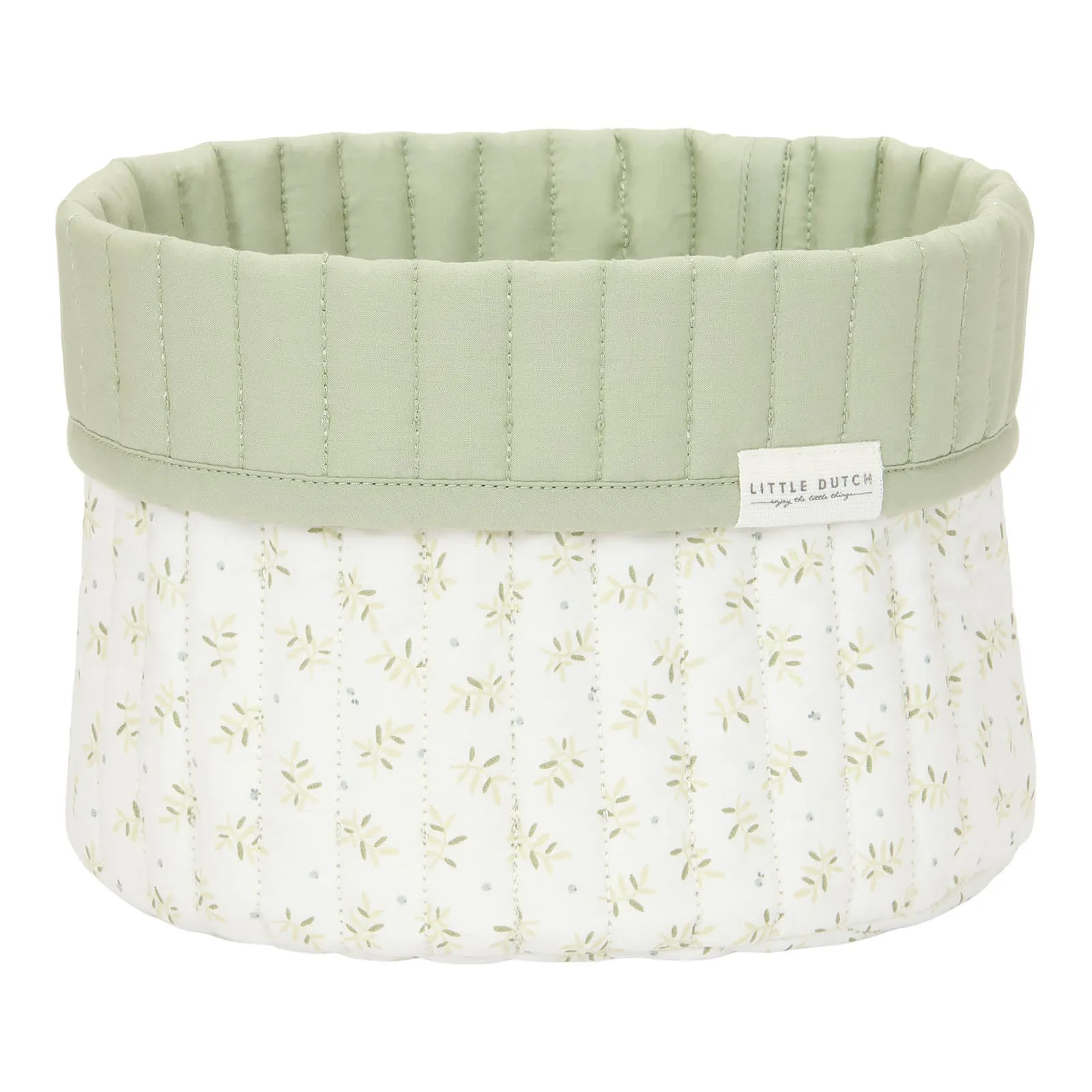 Little Dutch Reversible Quilted Storage Basket