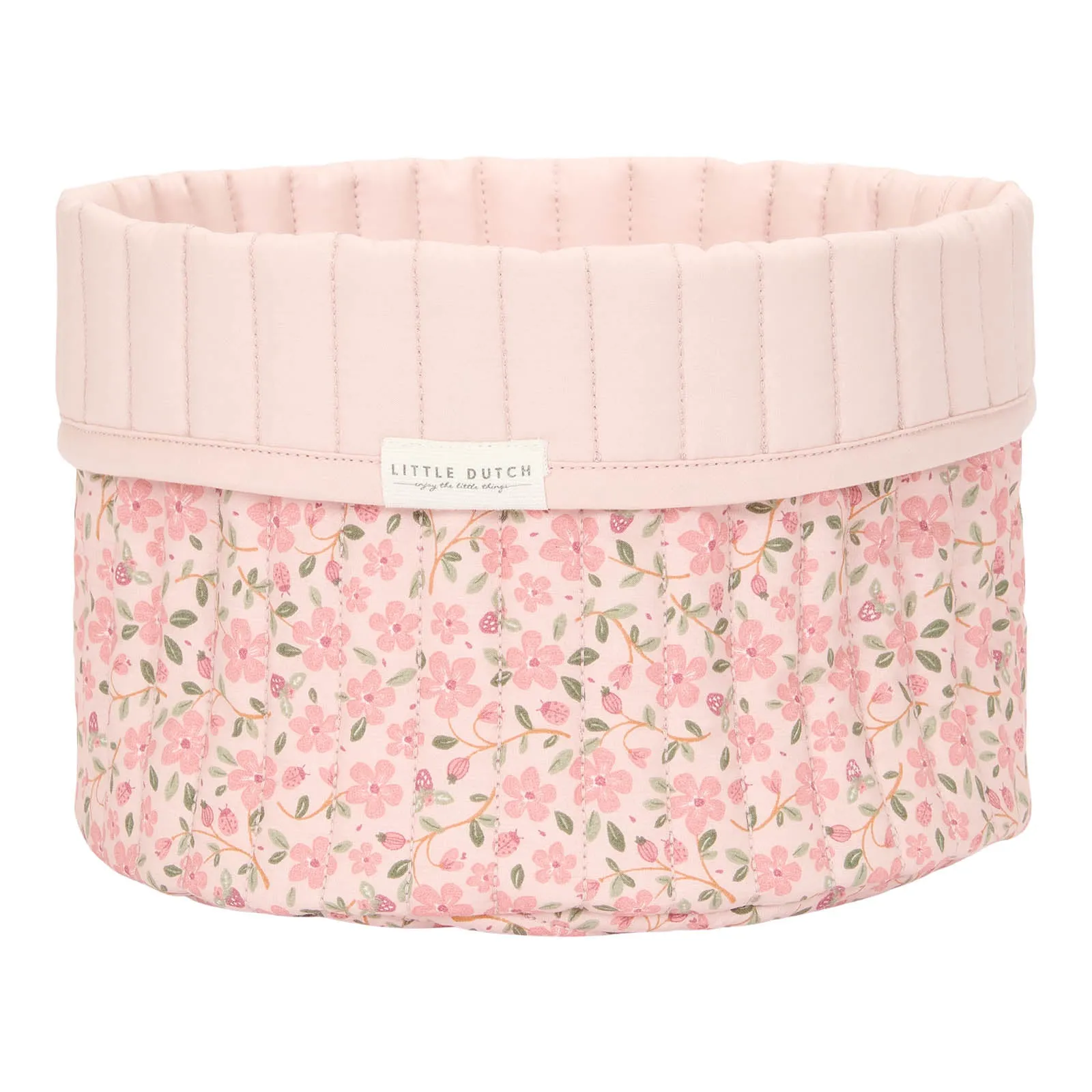 Little Dutch Reversible Quilted Storage Basket