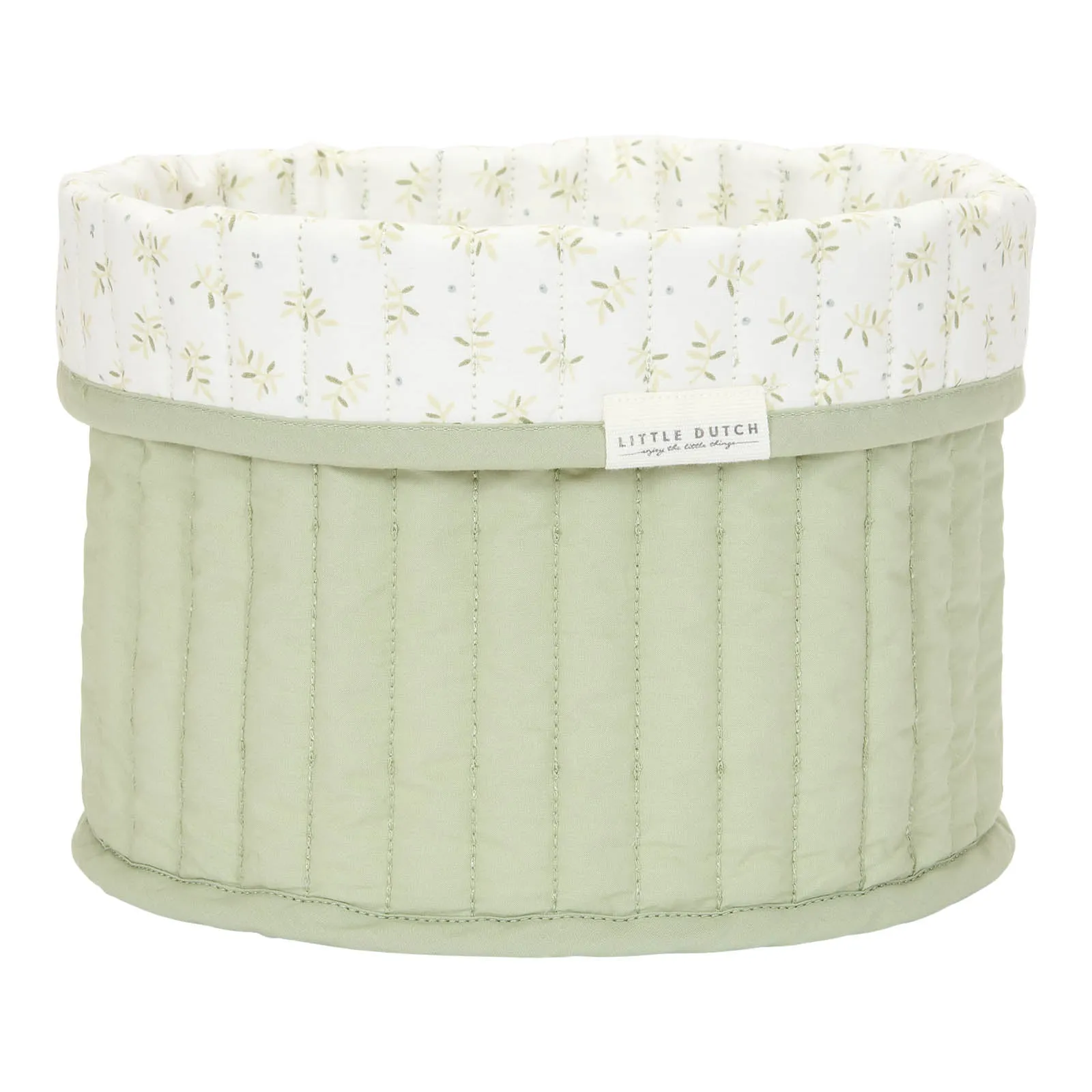 Little Dutch Reversible Quilted Storage Basket