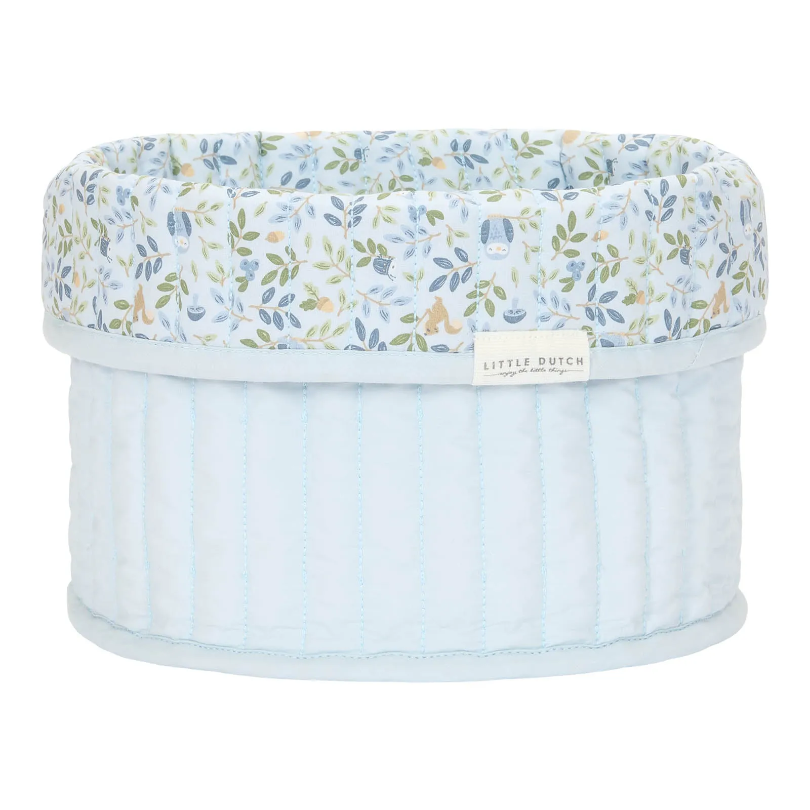 Little Dutch Reversible Quilted Storage Basket