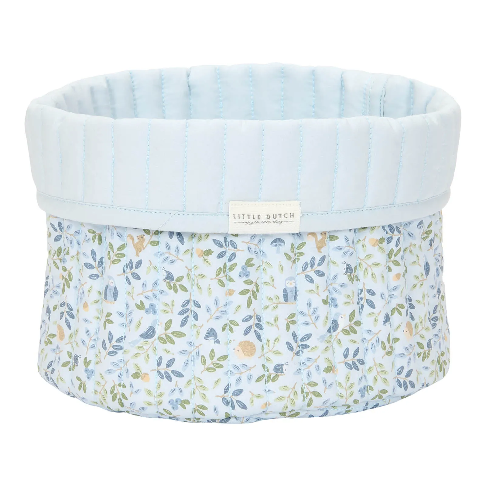Little Dutch Reversible Quilted Storage Basket