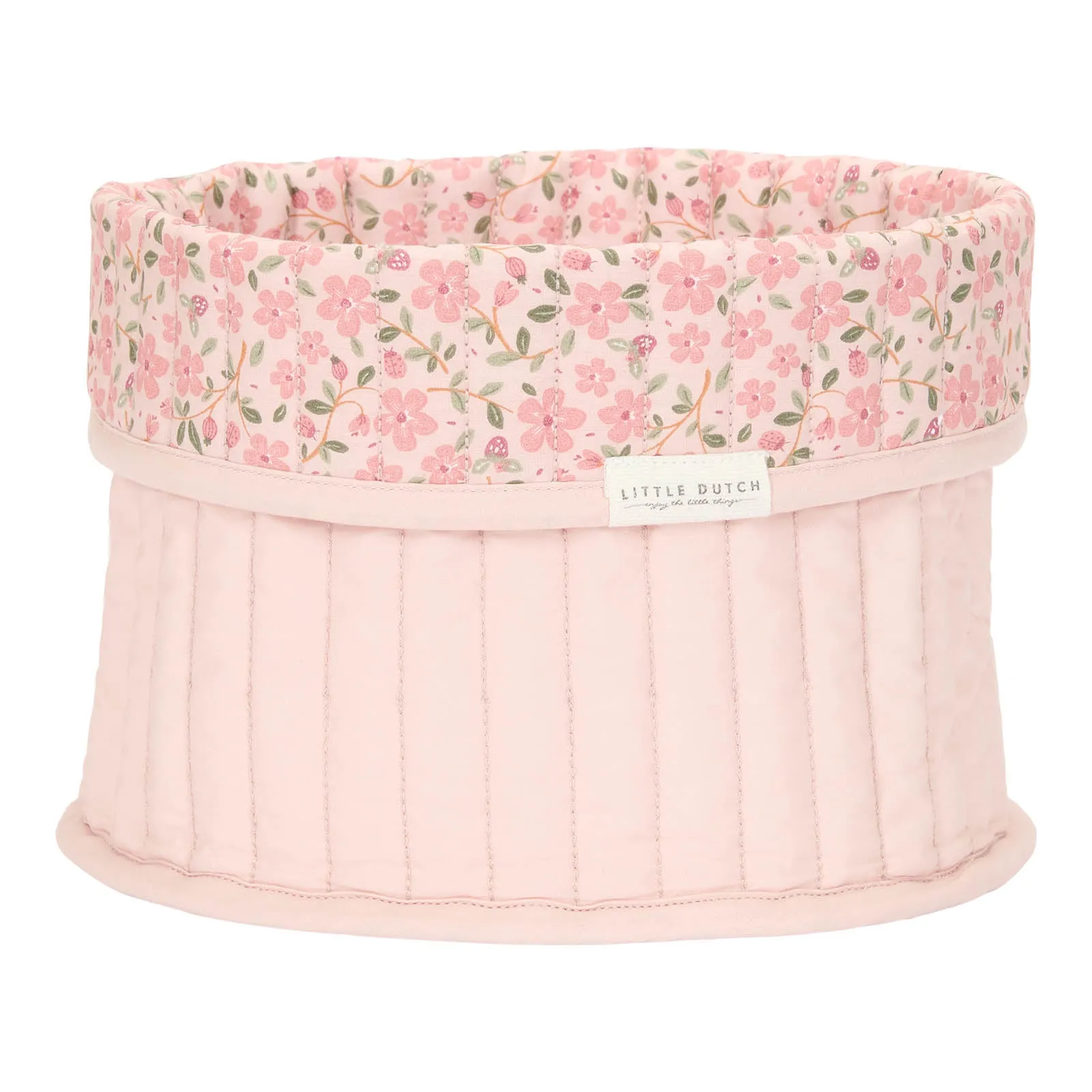 Little Dutch Reversible Quilted Storage Basket