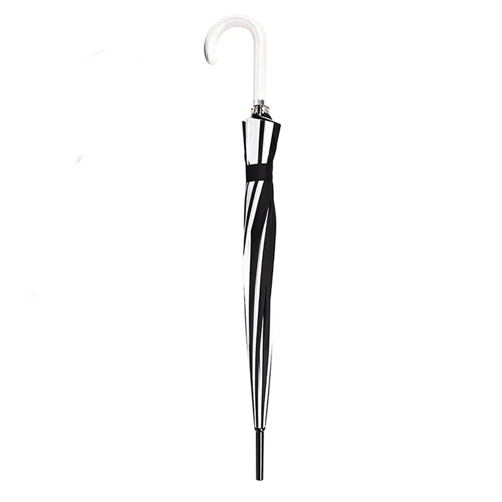 Little Surprise Box Black & white Pagoda Style Umbrella for Teens and Adults