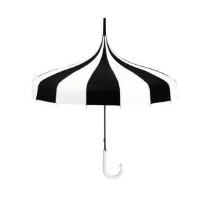 Little Surprise Box Black & white Pagoda Style Umbrella for Teens and Adults