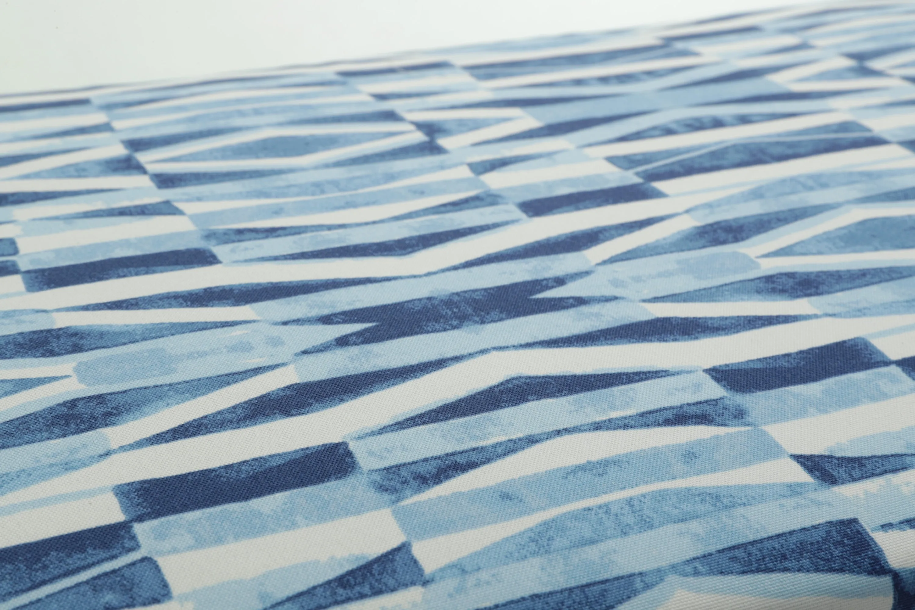 Nevis Waves Sailor Rounded Corners Chair Cushion