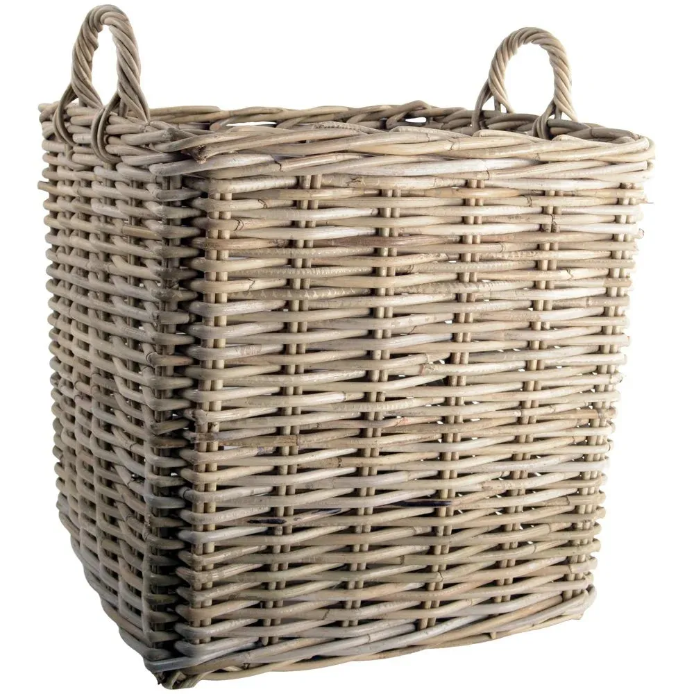 Square Kubu Log Basket