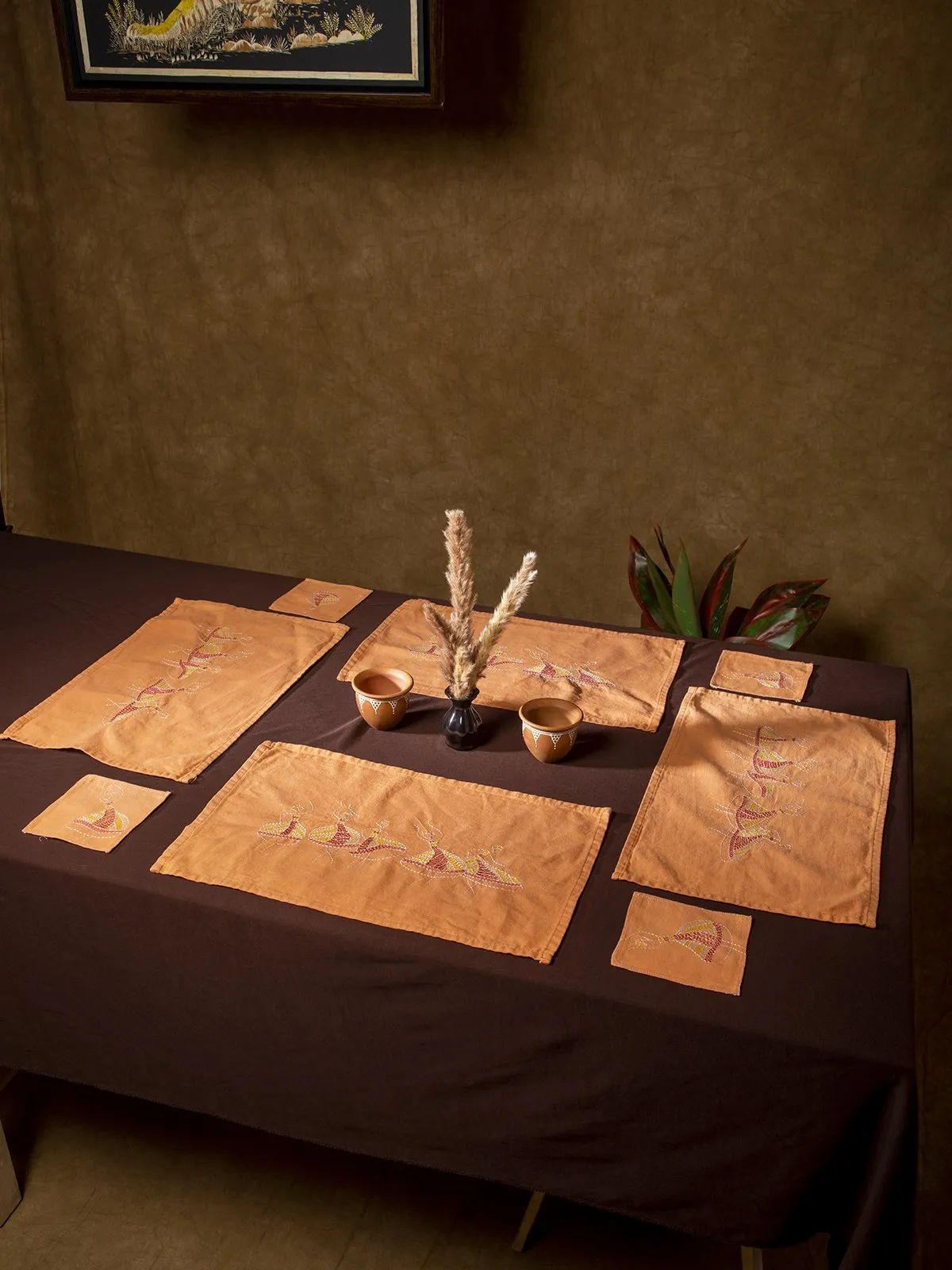 Sujani Placemat and Coaster Set
