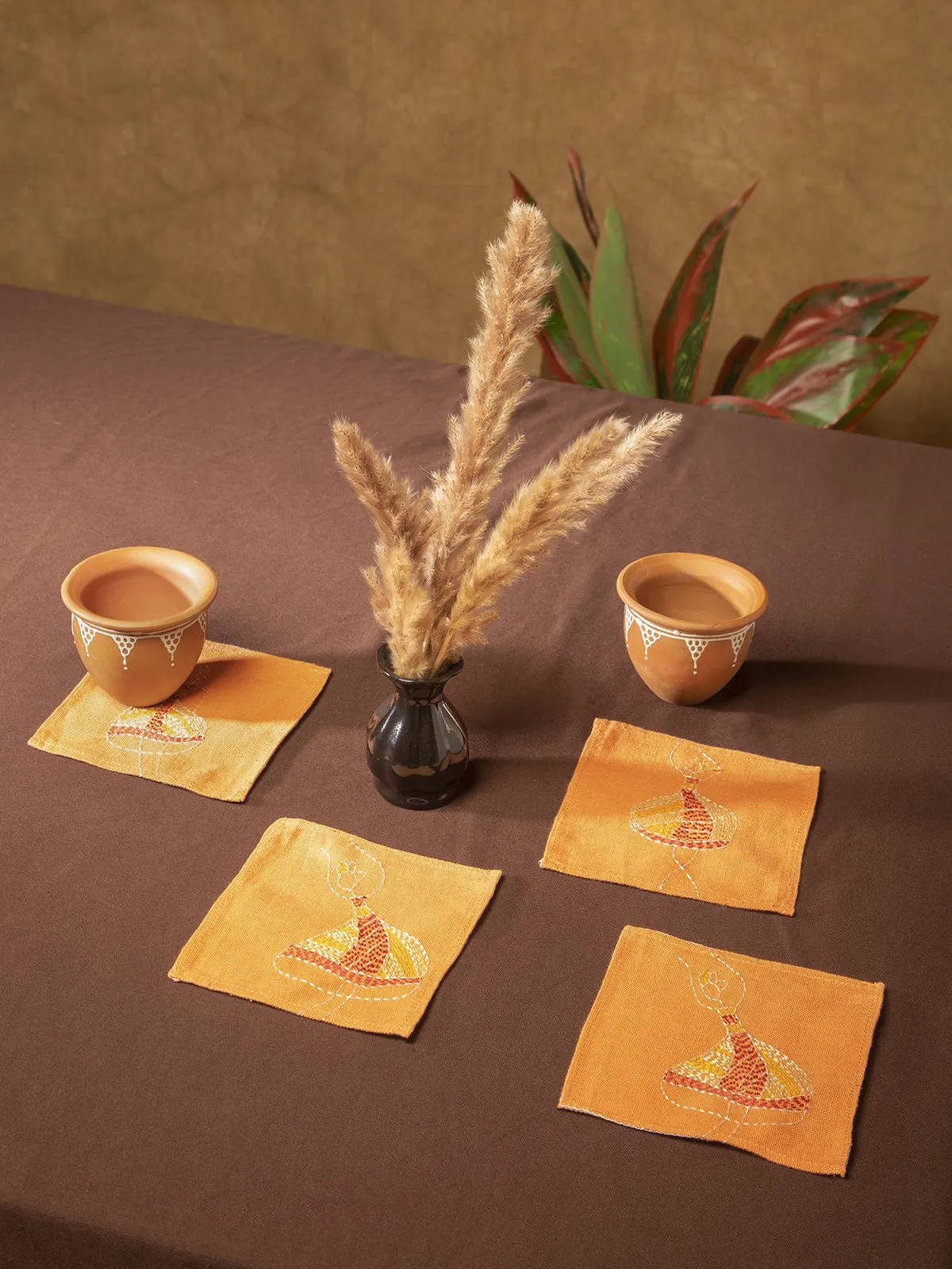 Sujani Placemat and Coaster Set