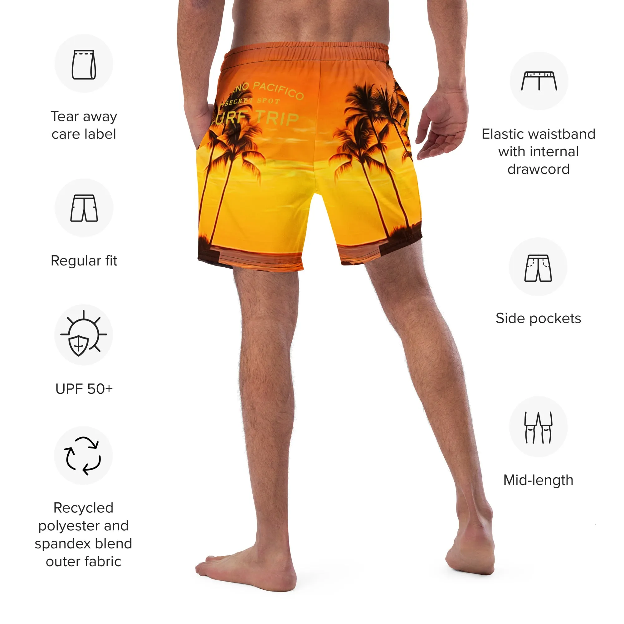 Surf Oceanic Pacifico Surf Trip Men's swim trunks